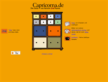 Tablet Screenshot of capricorna.de